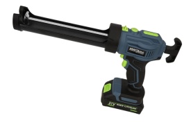 Pistol de silicon acumulator KraftDele KD5482 – 21V, 2500mAh, 120kg forță, 95mm/min, 4h autonomie, LED, 1.6kg - Img 3