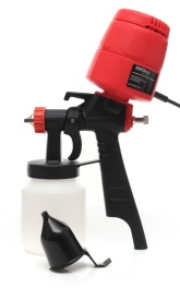 Pistol de vopsit electric KraftDele KD1650, rezervor 1000 ml, duză 1,5 mm, 450W pentru vopsire uniformă și rapidă