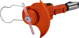 Podkaszarka akumulatorowa KraftDele KD5129 21V 1000W cu 2 acumulatori 2Ah, 11000 rpm, cap reglabil și roți de ghidare - Img 5