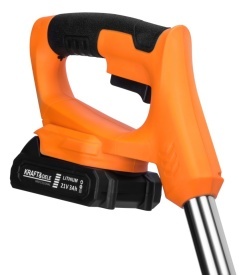 Podkaszarkă electrică pe acumulator KraftDele KD5124, 21V, 2 acumulatori 3Ah, 1000W, pentru tăiere precisă a ierbii - Img 6