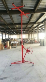 Podnoșnic pentru plăci gips-carton Mar-Pol M80070, ridicare până la 3,35 m, capacitate 68 kg, cu frâne și bază pliabilă - Img 10