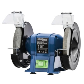 Polizor de banc KraftDele KD533-Z, 1700W, piatră abrazivă 200 mm, pentru ascuțire, șlefuire și curățare scule metalice