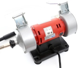 Polizor de banc KraftDele KD544 200W cu ax flexibil și turație reglabilă pentru șlefuire și polizare de precizie - Img 7