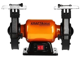 Polizor de banc KraftDele KD565, 1700W, 150x20x12,7 mm, cu 2 pietre de polizare pentru ascuțire, curățare și finisare - Img 8
