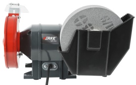 Polizor de banc uscat și umed 150/200 mm, 250 W, cu 2 discuri laterale, pentru ascuțire și șlefuire precisă MaxRom V08031 - Img 5