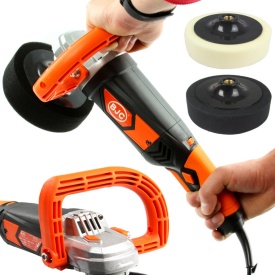 Polizor electric auto Mar-Pol BJC 150 mm, 1200 W, turație variabilă 600-3000 rpm, pentru polish și renovare
