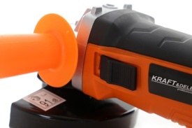 Polizor unghiular KraftDele KD1554 900W, 125 mm, turație reglabilă 3000-12000 rpm, pentru tăiere, șlefuire și polizare - Img 3