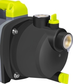 Pompă de grădină cu acumulator 40V KraftDele KD5270 – 3500L/h, 3 bar, 30m înălțime refulare, 2x6Ah + încărcător - Img 6