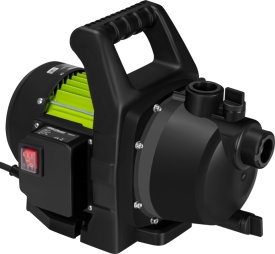 Pompă de grădină KraftDele KD5274 – 1500W, 3700 L/h, H 50m, Adâncime 12m, 1 inch, Ideală pentru Aspersoare și Irigații