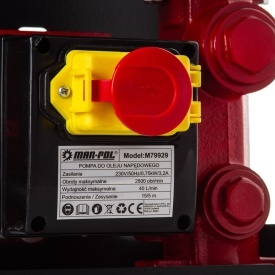 Pompa electrică autoamorsantă pentru motorină și ulei Mar-Pol M79929, Mini CPN 230V, debit 40 l/min, cu pistol și furtunuri - Img 12
