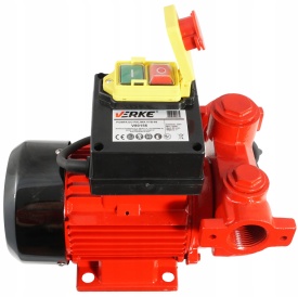 Pompă electrică pentru transfer ulei și motorină 230V 370W, debit 60 l/min, ridicare 12 m, MaxRom V80156 - Img 2