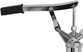Pompa manuală cu piston pentru butoi de ulei și lichide necorozive KraftDele KD1447, montaj pe beci/butoi - Img 6