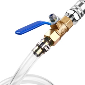 Pompa manuală de ulei KraftDele KD12500, rezervor 7,5L, cu set adaptor ATF și valiză pentru umplere transmisii automate - Img 6