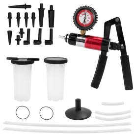 Pompă manuală de vacuum cu vacuummetru VERKE pentru diagnosticare auto, testare sisteme BARO, PCV și EGR - Img 10