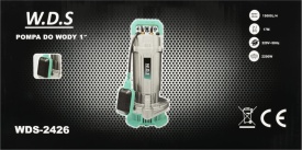 Pompa submersibilă pentru apă KraftDele WDS2426, 2200W, 15000 l/h, ieșire 1 inch, cu plutitor automat - Img 12