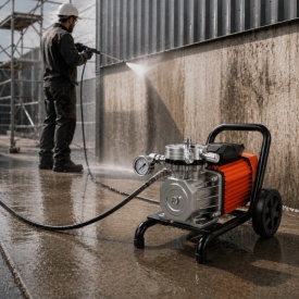 Pompa zugravit airless electrica cu membrana 3.5KW 15L/min KD2178, aparat profesional pentru pulverizare vopsea pe pereți și suprafețe mari - Img 3