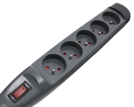 Prelungitor electric KraftDele KD4003 cu 5 prize, cablu 1,5 m, protecție copii și întrerupător de suprasarcină - Img 5