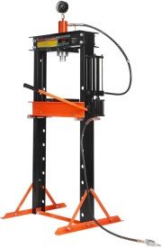 Presă hidraulică de atelier 30T KraftDele KD5876 cu piston glisant lateral și platformă reglabilă pe 8 niveluri - Img 4