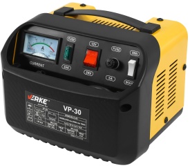 Redresor auto 12V/24V MaxRom V80017 pentru acumulatori plumb-acid, cu ampermetru și protecții la scurtcircuit - Img 2