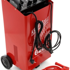 Redresor auto cu funcție de pornire KraftDele KD1916, LCD, 480A, 12/24V, pentru încărcare și asistare la pornirea vehiculelor