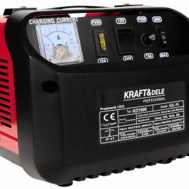 Redresor auto KraftDele KD1906 12V/24V 15A pentru acumulatori 35Ah-150Ah, cu ampermetru și încărcare rapidă - Img 3