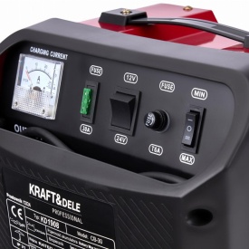 Redresor auto KraftDele KD1908 12/24V 30A, cu funcție de încărcare rapidă pentru acumulatori 90-250Ah - Img 10