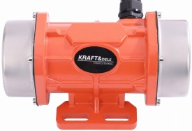 Resigilat Motor vibrator industrial KraftDele KD1821 – 120W, 3000 RPM, 220V, Forță de vibrație reglabilă, Carcasă Aluminiu, IP65