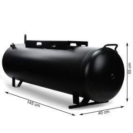 Rezervor Aer Comprimat 150L, Orizontal, 13.2 Bari Maxim Barracuda B-AC0140 – Kraft&Dele
