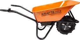 Roabă electrică cu acumulator KraftDele KD3125, 80 L, 150 kg, 24V, autodeplasare și viteză reglabilă
