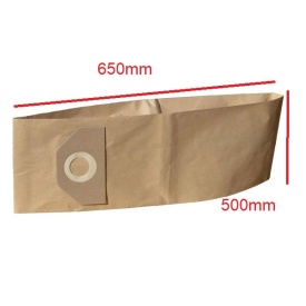 Sac hartie pentru aspirator industrial 50L 650x500mm NR.718 – Kraft&Dele
