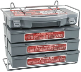 Set 900 inele O din HNBR rezistente la ulei, cu organizator de depozitare, pentru vulcanizare și etanșări auto MaxRom V06742 - Img 8