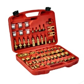 Set adaptoare pentru spălare instalație aer condiționat auto 78 piese KraftDele KD10063 - Img 3