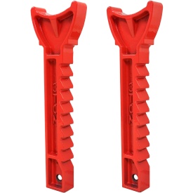 Set capre auto atelier VERKE 3T, 2 bucăți, cu blocare pe clichet și înălțime reglabilă 285-425 mm - Img 11