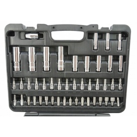 Set chei tubulare 94 piese MaxRom Premium Line din oțel CR-V, cu clichet 72 dinți, pentru service auto și atelier - Img 4
