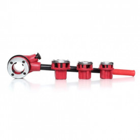 Set clupa filetat manuala 4 piese 1/2 "; 3/4"; 1 "; 1 + 1/4" KraftDele KD330 - Img 2