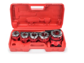 Set clupa filiera filetat manuala 5 piese 3/8"; 1/2"; 3/4"; 1"; 1 1/4" MXM55810 – Kraft&Dele