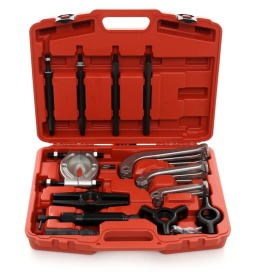 Set extractoare pentru rulmenți KraftDele KD10170, 21 piese, pentru atelier auto și lucrări de demontare - Img 9