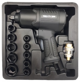 SET Pistol Impact pneumatic 1590Nm 6.3 bari 1/2", ADLER AD-1907-Z10 – Kraft&Dele