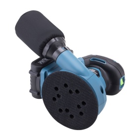 Șlefuitor excentric cu acumulator 21V 3Ah KraftDele WDS2525, disc 125 mm, cu încărcător și reglaj de viteză - Img 8