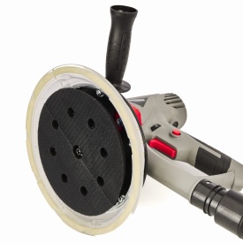 Șlefuitor pentru gips, glet și tencuială KraftDele KD1799, 1800W, cu aspirare praf, sac colector și reglaj de turație - Img 10