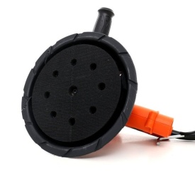 Șlefuitor pentru gips, glet și tencuieli KraftDele KD1539, 1400W, disc 180 mm, cu sac de praf și furtun de aspirare - Img 9