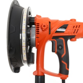 Șlefuitor pentru gips, glet și tencuieli KraftDele KD1741, 1500W, disc 225 mm, iluminare LED și sistem de aspirare praf - Img 9