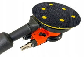 Șlefuitor pneumatic orbital 125 mm MaxRom, reglaj turație, 12000 rpm, pentru șlefuire și polisare metal și lemn - Img 3