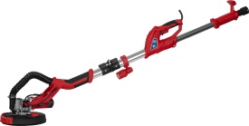 Șlefuitor telescopic pentru gips și pereți KraftDele KD3133, 2000W, 225 mm, 800–1750 rpm, cu aspirare praf și LED