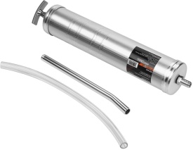 Smarniță manuală KraftDele KD1454, 500 cm³, cu furtun 25 cm, pentru ungere precisă în atelier, service și utilaje - Img 2
