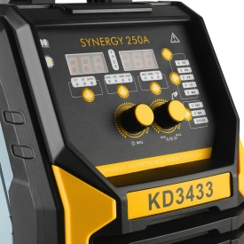 Spawarcă invertor KraftDele KD3433 MIG/MAG, MMA și Lift-TIG, 255A, cu funcție SYN MIG și FLUX - Img 9