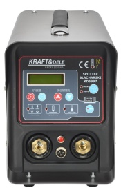 Spotter tinichigerie auto KraftDele KD5997 cu cărucior și accesorii pentru reparații caroserie și sudură în puncte - Img 9