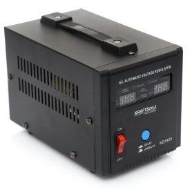 Stabilizator de tensiune AVR KraftDele 1000VA 230V KD1925, protecție pentru echipamente electrice sensibile - Img 3