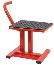 Stand cric ridicare motocicletă cross, enduro și trial MaxRom, suport service universal 135 kg, înălțime 275-380 mm - Img 2
