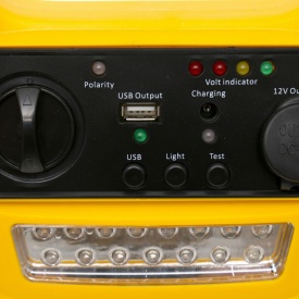 Starter auto multifuncțional 5 în 1 KraftDele KD1921 cu compresor, lanternă LED și alimentare 12V/USB - Img 7